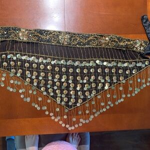 BELLYDANCE HIP SCARF WRAP SKIRT